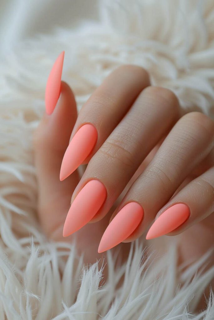 matte nails