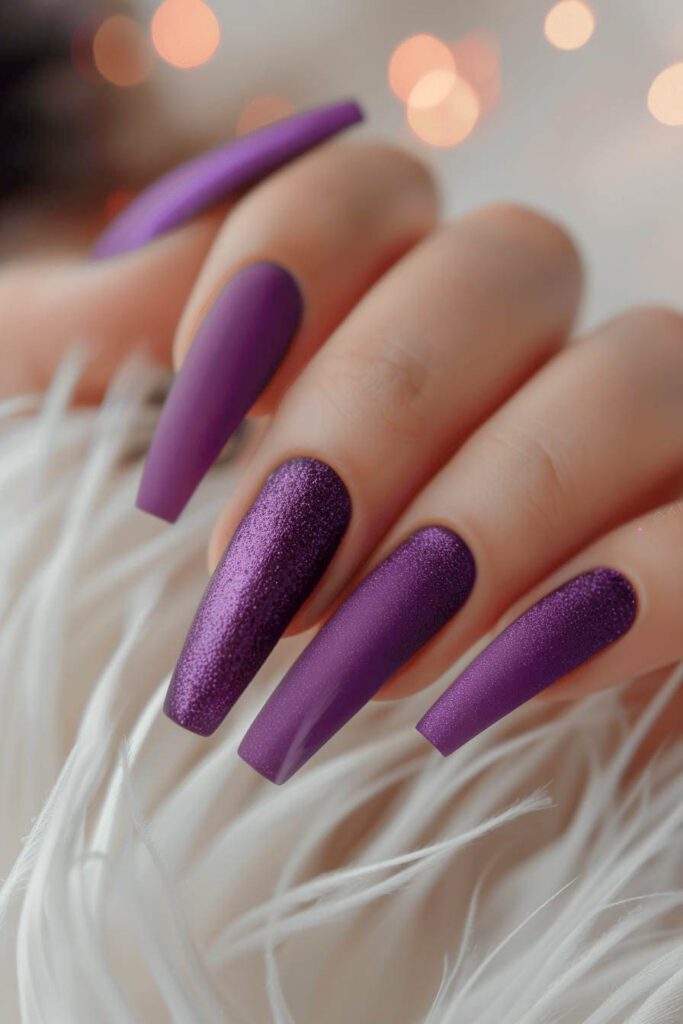 matte nails