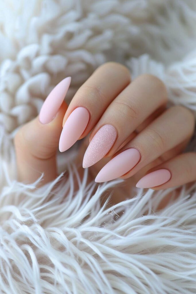 matte nails