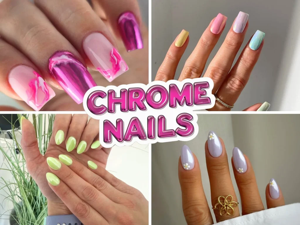 chrome nails