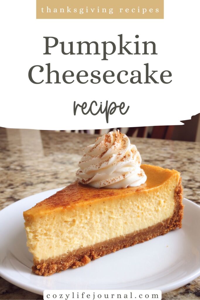 Pumpkin Cheesecake: Fall’s Dreamiest Dessert Mash-Up - thanksgiving recipes