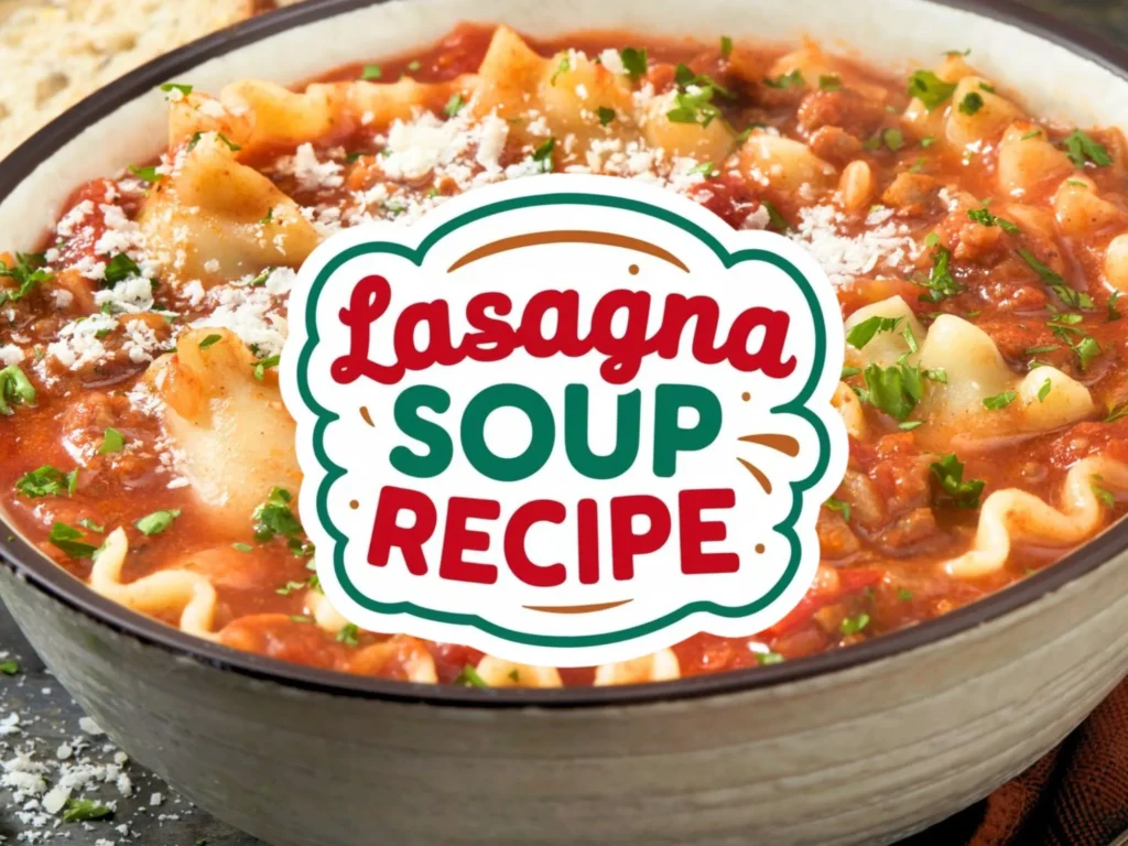 lasagna soup recipe