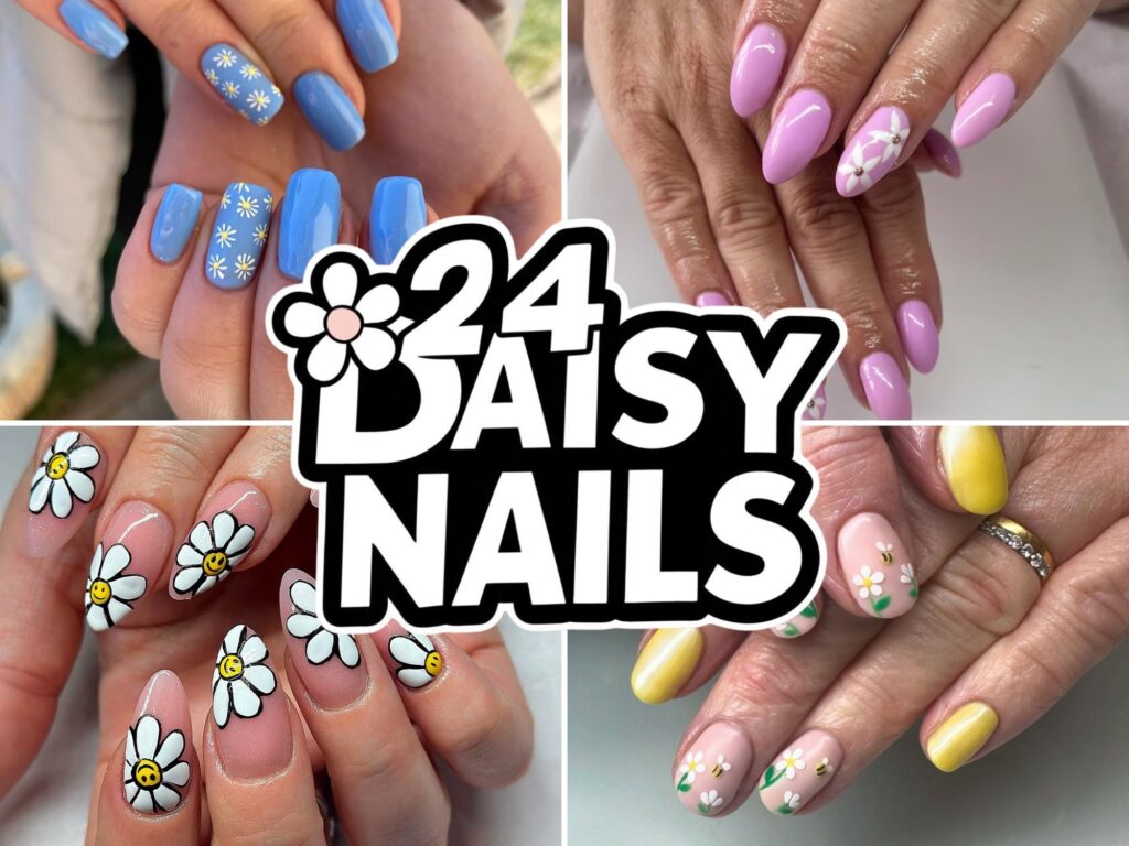 daisy nails