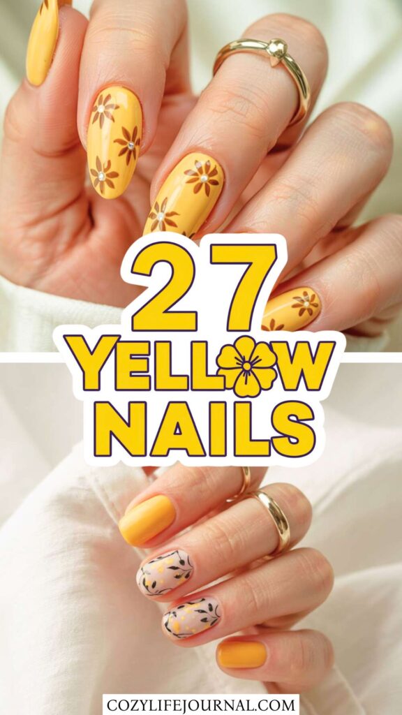yellow nails