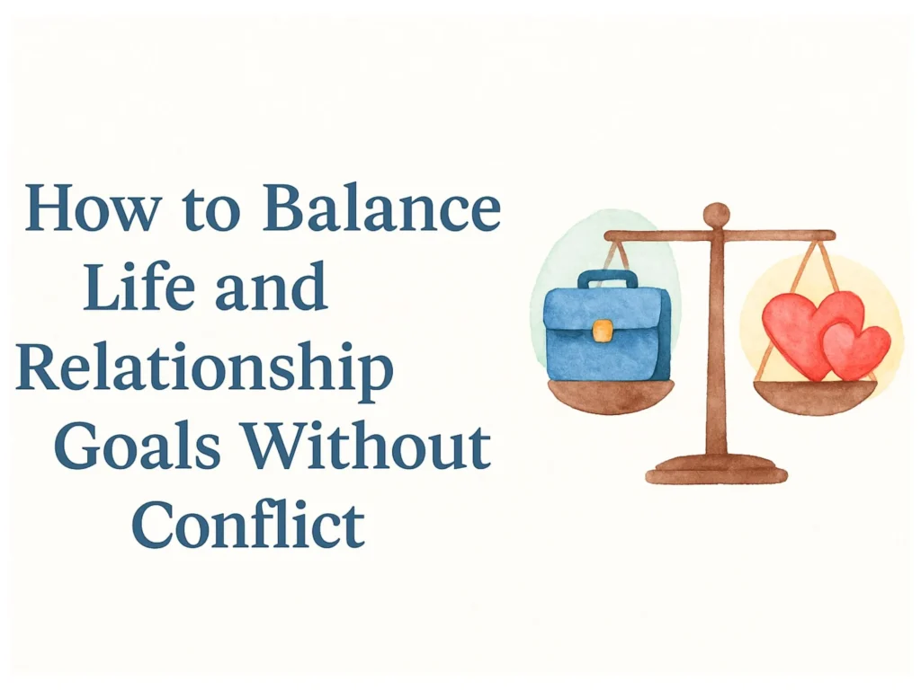 Relationship goals and work life balance