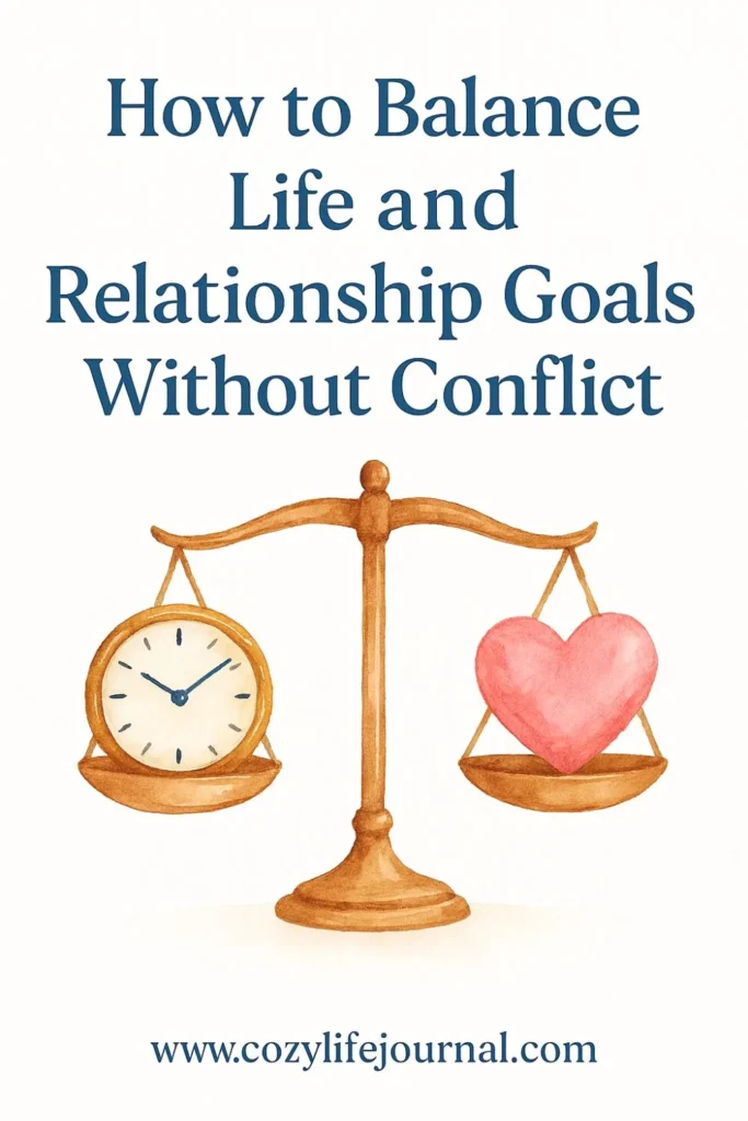 Balance Life and Relationship Goals